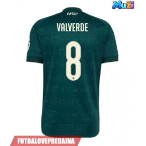 Lacne Muži Futbalové dres Real Madrid Federico Valverde #8 2026-27 Krátky Rukáv - Preč